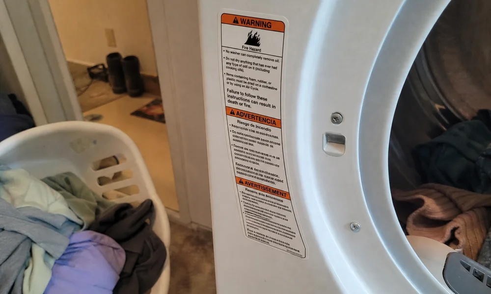 Dryer with visibly hot surface and long cycle times — a warning sign