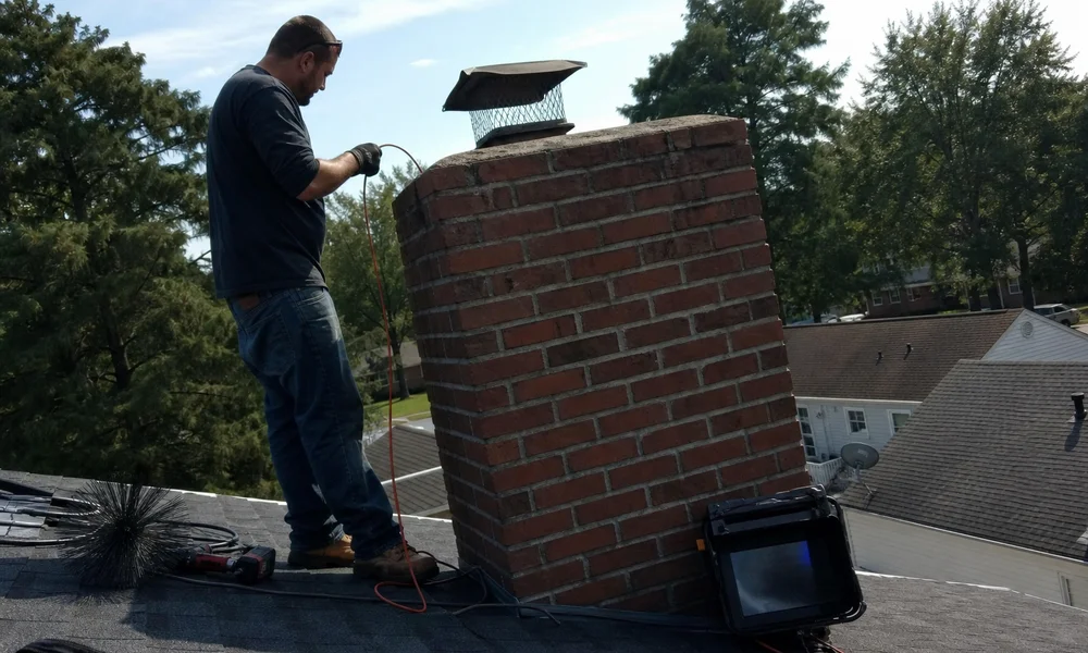 Cost-range graphic for a Level 2 chimney inspection